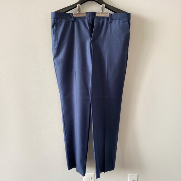 Express Photographer Men's Navy Blue Suit - Complete Set - 40R/33×32 - Picture 4 of 5